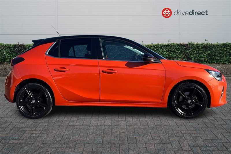 Vauxhall Corsa 1.2 Turbo Elite Edition Hatchback Manua HK22AOC Orange #2