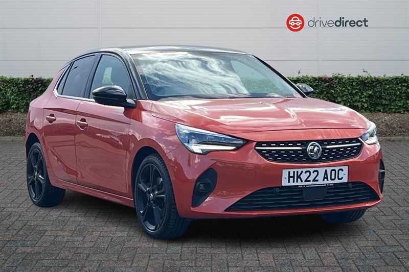 Vauxhall Corsa 1.2 Turbo Elite Edition Hatchback Manua Orange