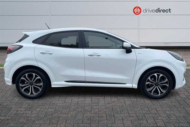 Ford Puma 1.0T Ecoboost Mhev St-line Suv Dct Euro DL21XDJ White #2