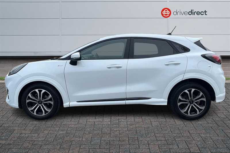 Ford Puma 1.0T Ecoboost Mhev St-line Suv Dct Euro DL21XDJ White #6