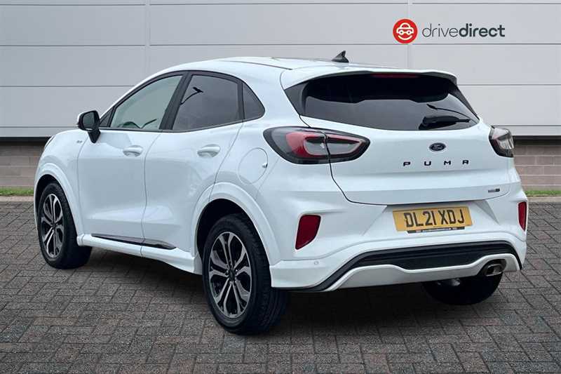 Ford Puma 1.0T Ecoboost Mhev St-line Suv Dct Euro DL21XDJ White #5