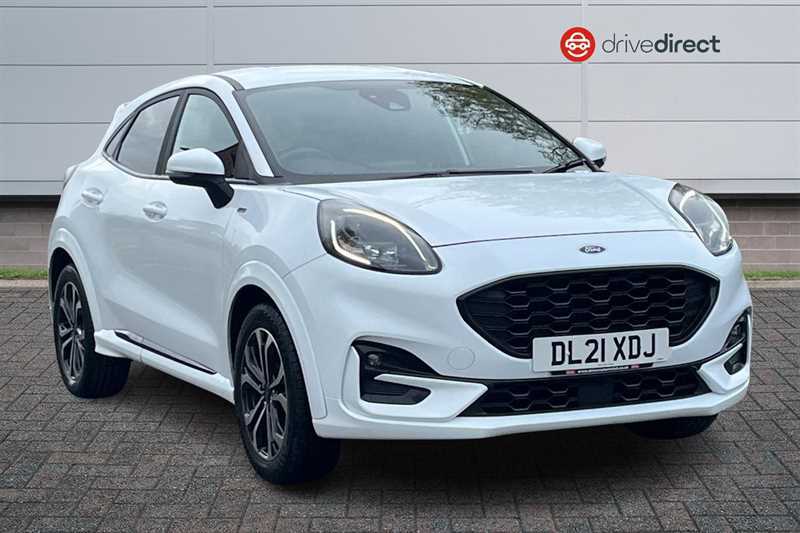 Ford Puma 1.0T Ecoboost Mhev St-line Suv Dct Euro White
