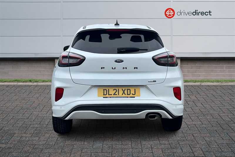Ford Puma 1.0T Ecoboost Mhev St-line Suv Dct Euro DL21XDJ White #4
