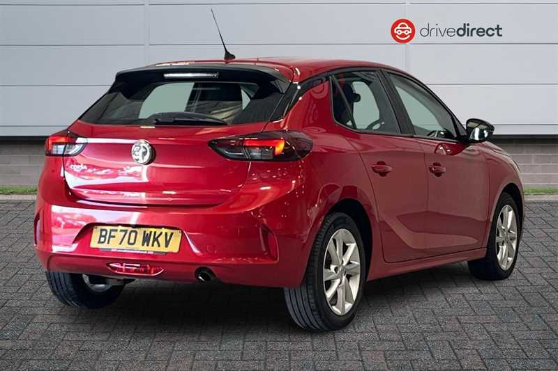 Vauxhall Corsa 1.2 Se Hatchback Euro 6 75 Ps BF70WKV Red #3