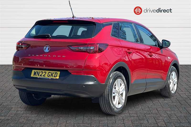 Vauxhall Grandland 1.2 Turbo Se Suv Euro 6 Ss 1 WN22GKD Red #3