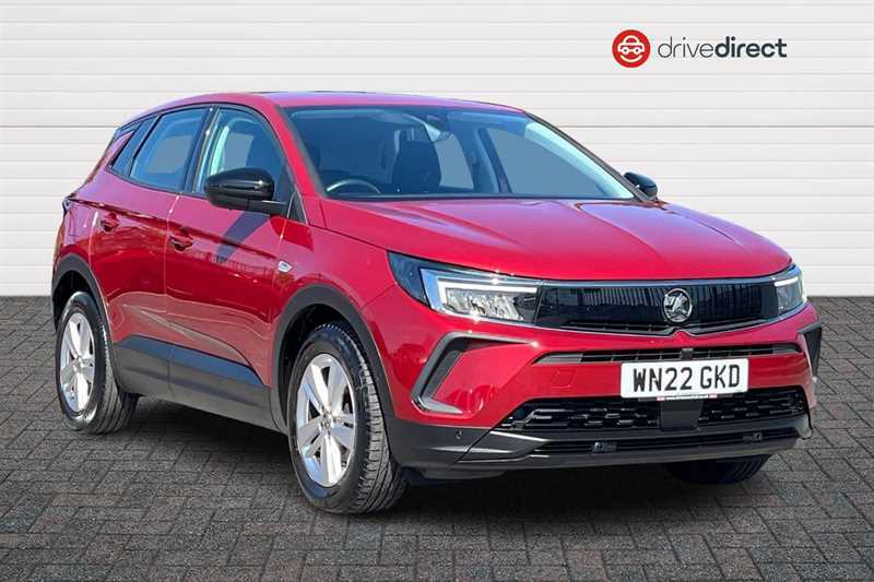Vauxhall Grandland 1.2 Turbo Se Suv Euro 6 Ss 1 Red