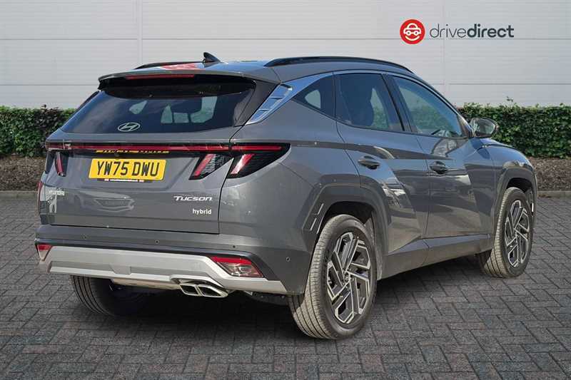 Hyundai Tucson 1.6T Ultimate Suv Hybrid Euro 6 S YW75DWU Grey #3
