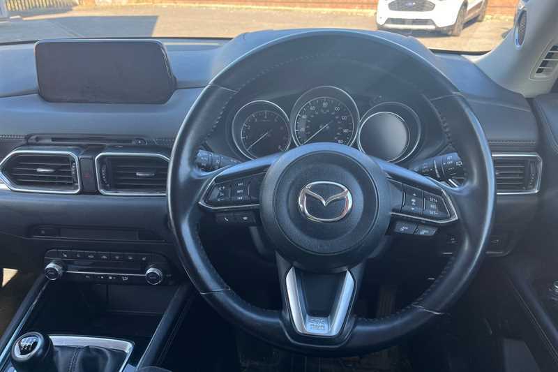 Mazda CX-5 2.0 Skyactiv-g Sport Nav Suv Eu PO19URG White #5