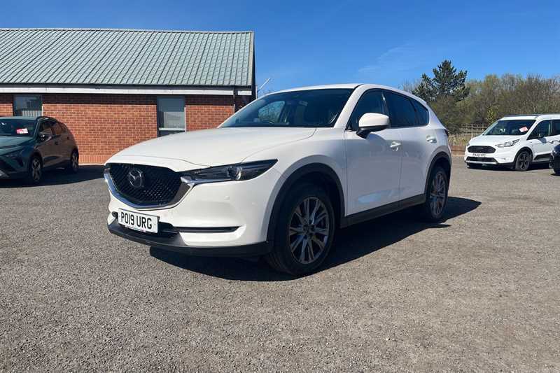 Mazda CX-5 2.0 Skyactiv-g Sport Nav Suv Eu PO19URG White #2