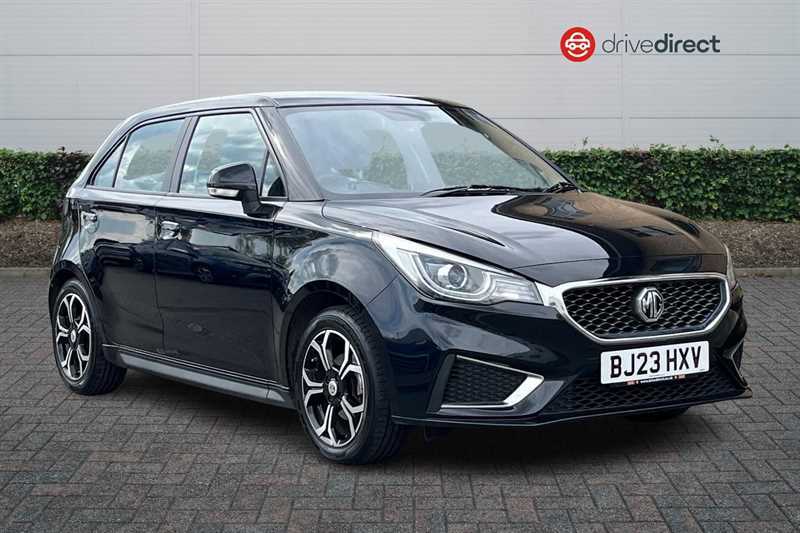 MG MG3 1.5 Vti-tech Exclusive Nav Hatchback Ma Black