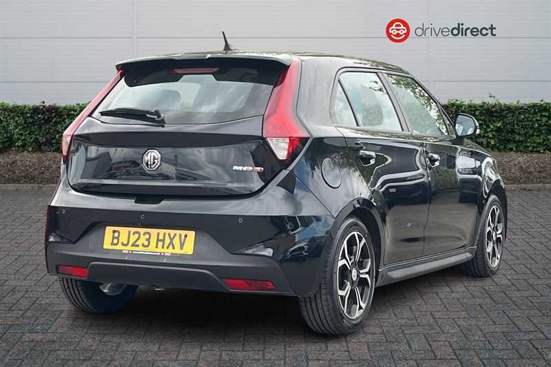 MG MG3 1.5 Vti-tech Exclusive Nav Hatchback Ma BJ23HXV Black #3