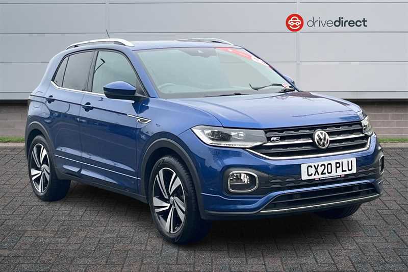 Volkswagen T-Cross 1.0 Tsi R-line Suv Euro 6 Ss Blue