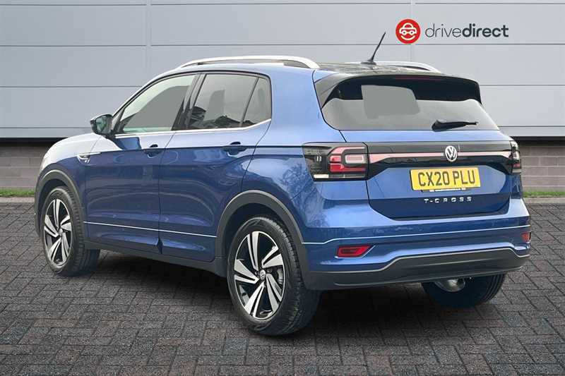 Volkswagen T-Cross 1.0 Tsi R-line Suv Euro 6 Ss CX20PLU Blue #5