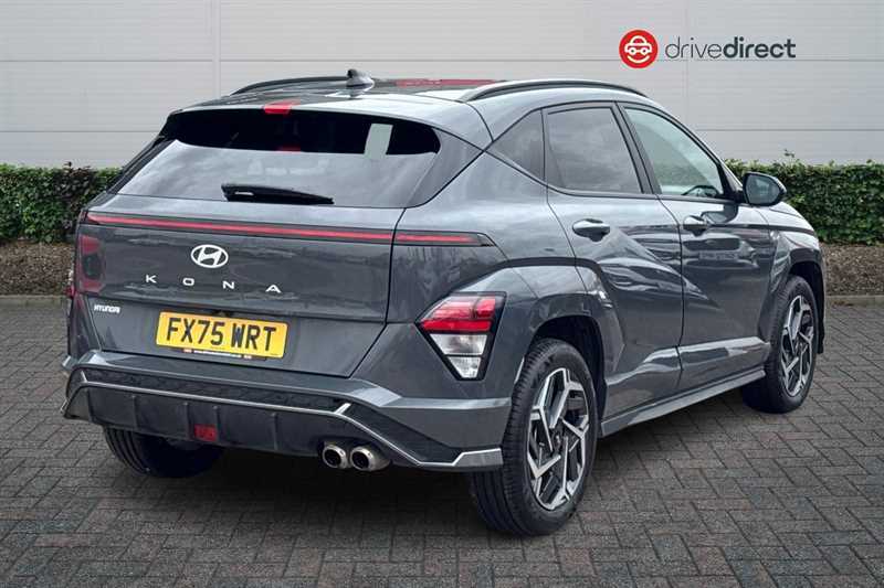 Hyundai Kona 1.0 T-gdi N Line Suv Euro 6 Ss FX75WRT Grey #3