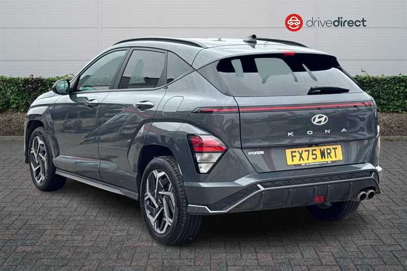 Hyundai Kona 1.0 T-gdi N Line Suv Euro 6 Ss FX75WRT Grey #5