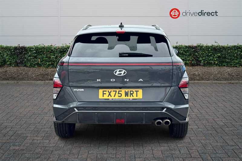 Hyundai Kona 1.0 T-gdi N Line Suv Euro 6 Ss FX75WRT Grey #4