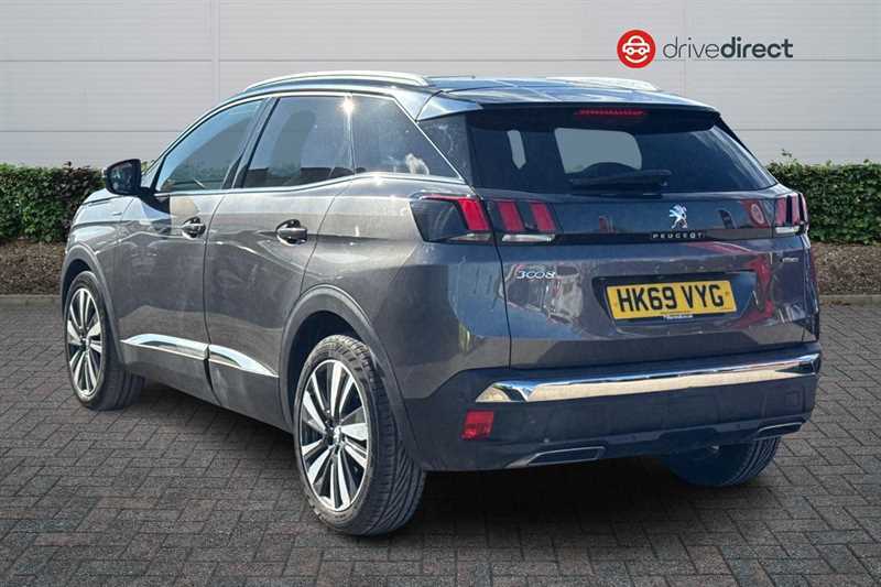 Peugeot 3008 1.2 Puretech Gt Line Premium Suv HK69VYG Grey #5