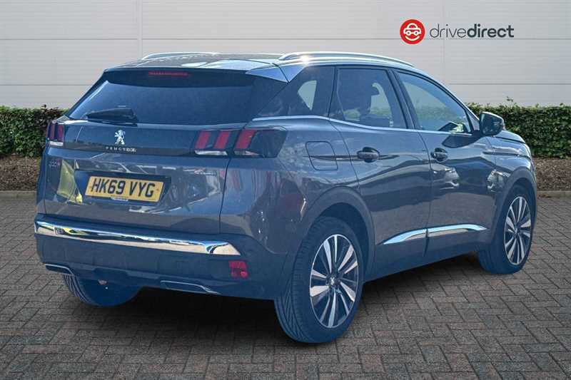 Peugeot 3008 1.2 Puretech Gt Line Premium Suv HK69VYG Grey #3