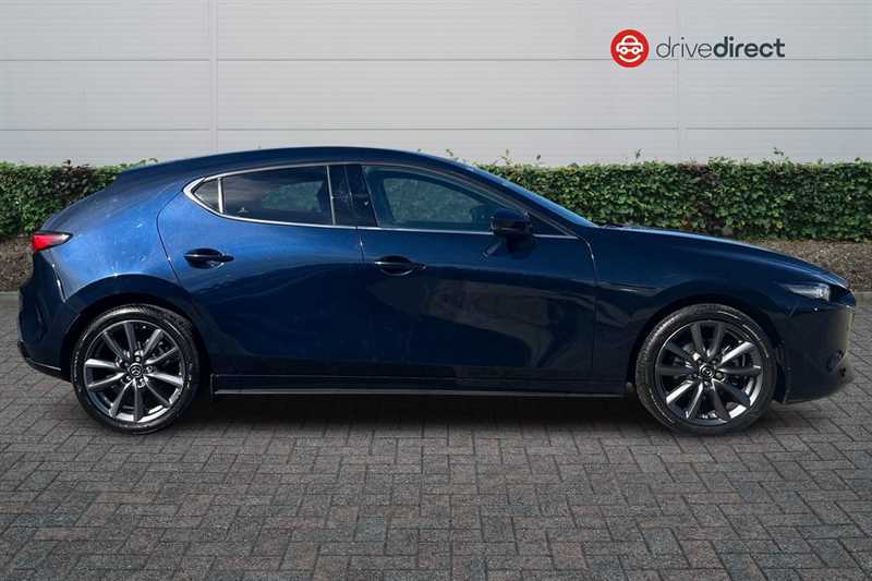 Mazda 3 2.0 E-skyactiv-g Mhev Gt Sport Hatchback Petro KD23HBY Blue #2