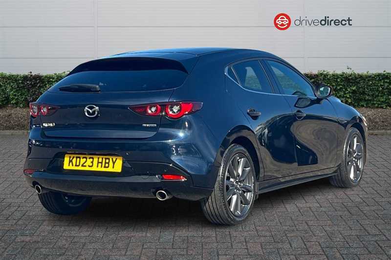 Mazda 3 2.0 E-skyactiv-g Mhev Gt Sport Hatchback Petro KD23HBY Blue #3