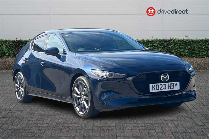 Mazda 3 2.0 E-skyactiv-g Mhev Gt Sport Hatchback Petro Blue