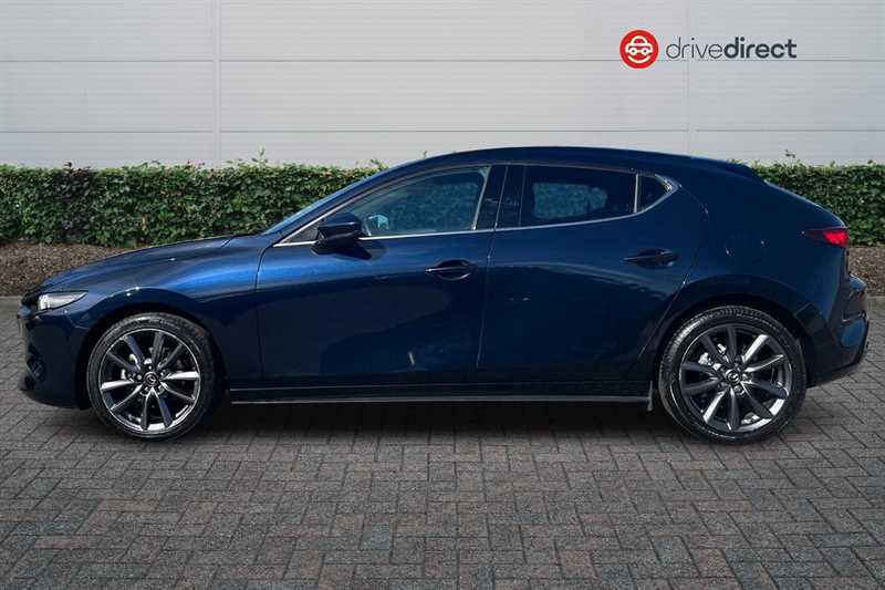 Mazda 3 2.0 E-skyactiv-g Mhev Gt Sport Hatchback Petro KD23HBY Blue #6