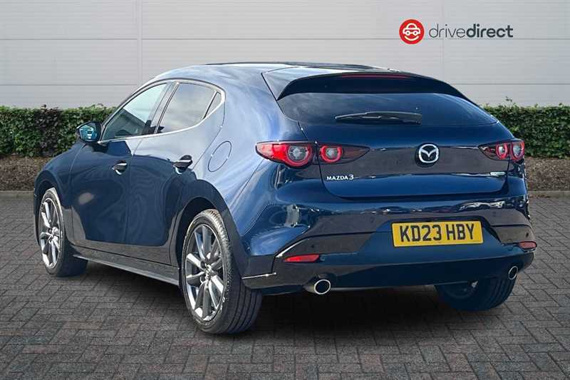 Mazda 3 2.0 E-skyactiv-g Mhev Gt Sport Hatchback Petro KD23HBY Blue #5