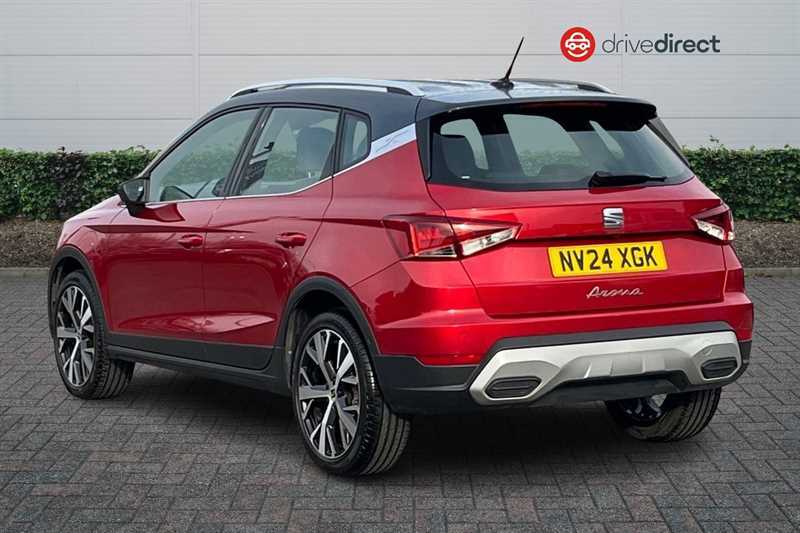 Seat Arona 1.0 Tsi Xperience Lux Suv Euro 6 NV24XGK Red #5
