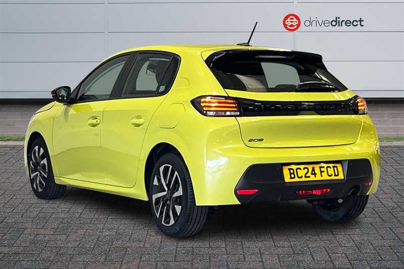 Peugeot 208 1.2 Puretech Active Hatchback Eu BC24FCD Yellow #5