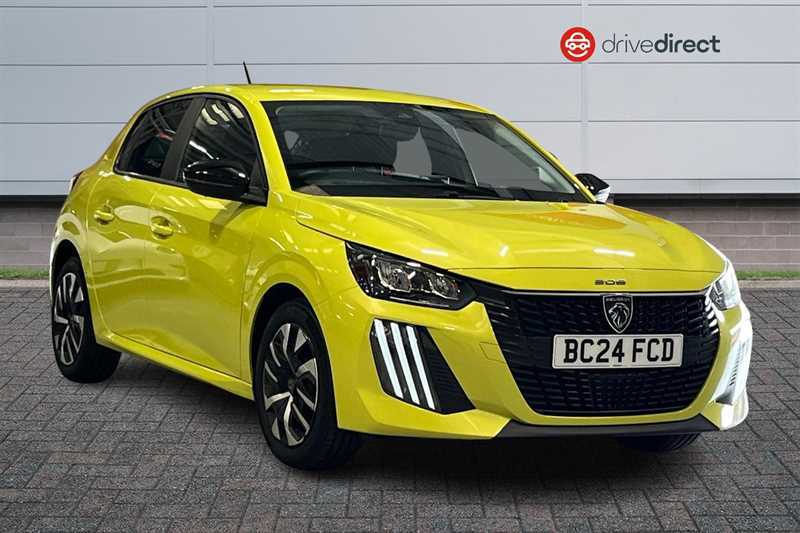 Peugeot 208 1.2 Puretech Active Hatchback Eu Yellow