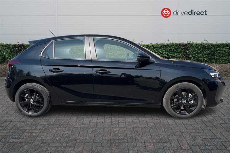 Vauxhall Corsa 1.2 Turbo Yes Hatchback Euro 6 BK25SZY Black #2