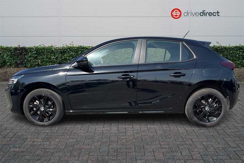 Vauxhall Corsa 1.2 Turbo Yes Hatchback Euro 6 BK25SZY Black #6
