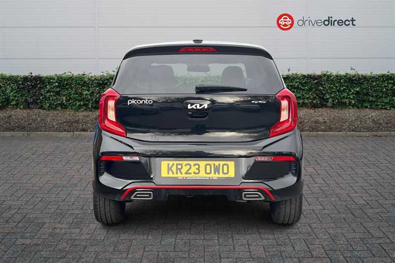 Kia Picanto 1.0 Dpi Gt-line Hatchback Euro 6 KR23OWO Black #4