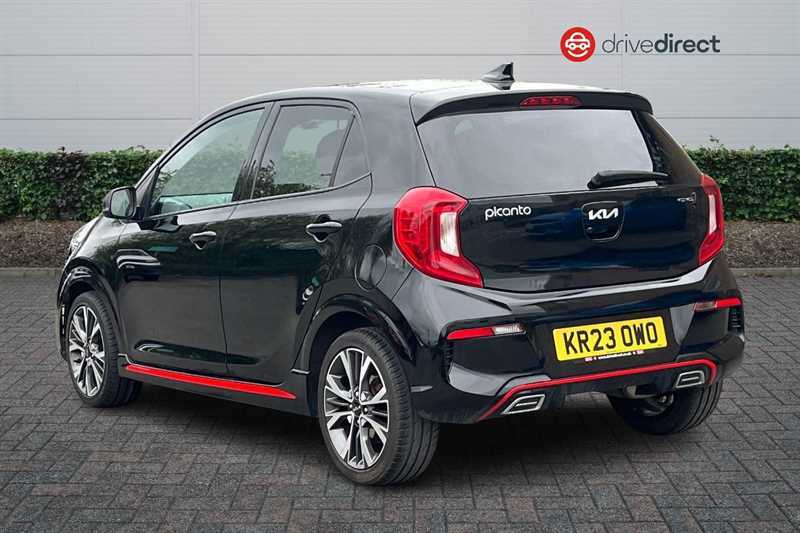 Kia Picanto 1.0 Dpi Gt-line Hatchback Euro 6 KR23OWO Black #5