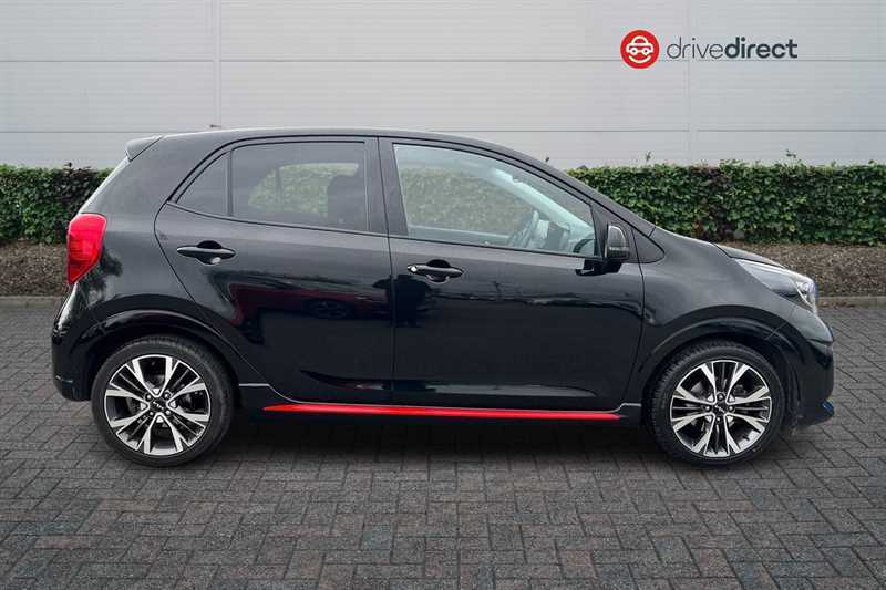 Kia Picanto 1.0 Dpi Gt-line Hatchback Euro 6 KR23OWO Black #2