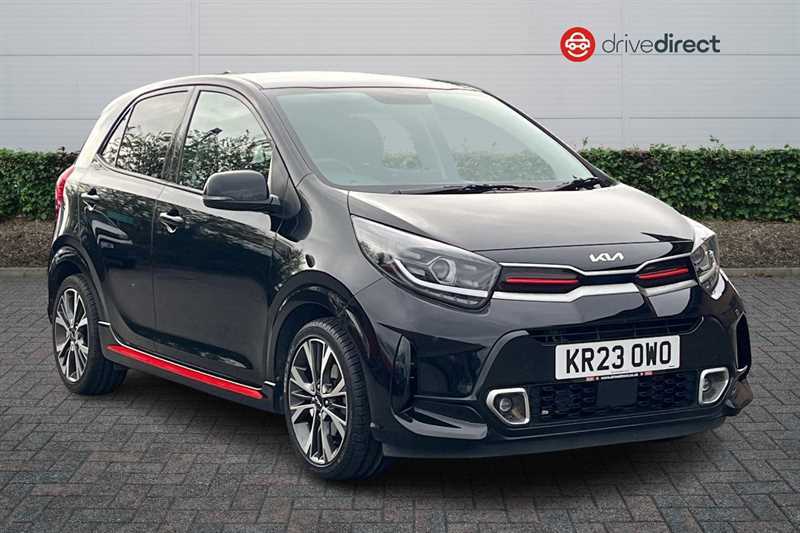 Kia Picanto 1.0 Dpi Gt-line Hatchback Euro 6 Black