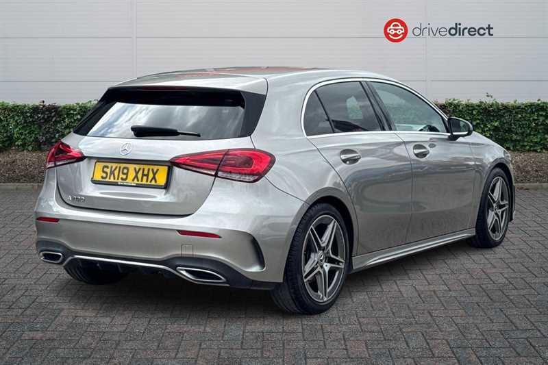 Mercedes-Benz A Class 1.3 A200 Amg Line Hatchback 7G-dct Euro SK19XHX Silver #3