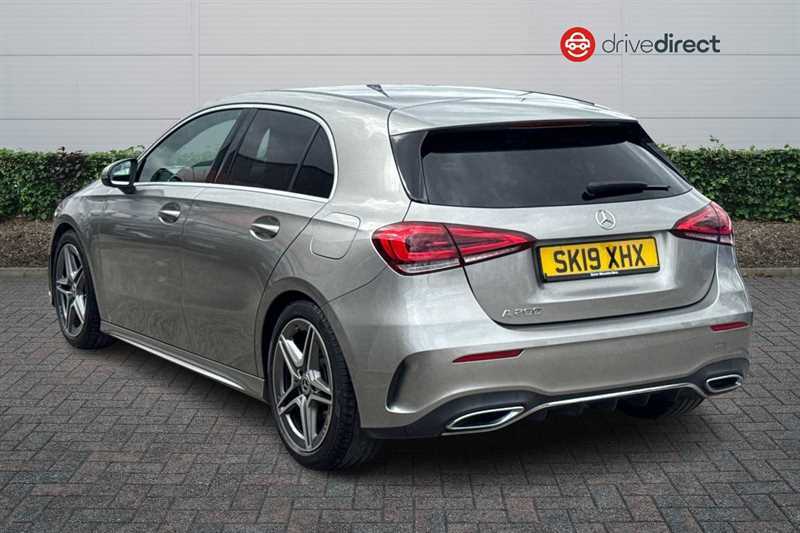Mercedes-Benz A Class 1.3 A200 Amg Line Hatchback 7G-dct Euro SK19XHX Silver #5