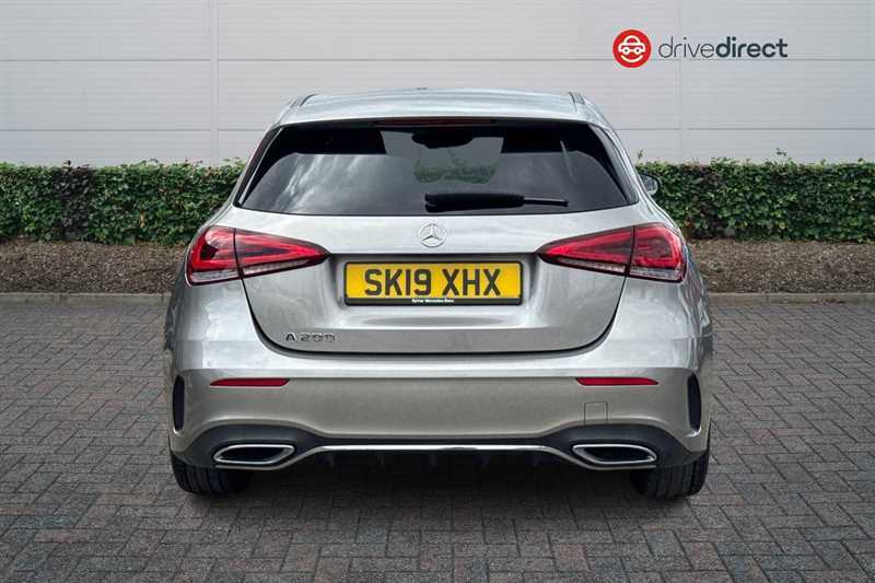 Mercedes-Benz A Class 1.3 A200 Amg Line Hatchback 7G-dct Euro SK19XHX Silver #4