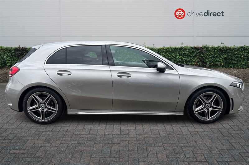Mercedes-Benz A Class 1.3 A200 Amg Line Hatchback 7G-dct Euro SK19XHX Silver #2