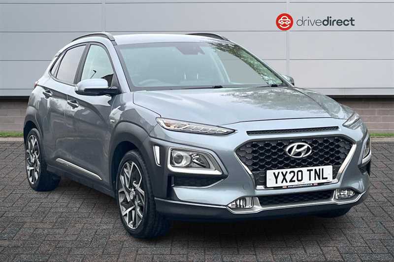 Hyundai Kona 1.6 H-gdi Premium Suv Hybrid Dct Euro 6 Silver