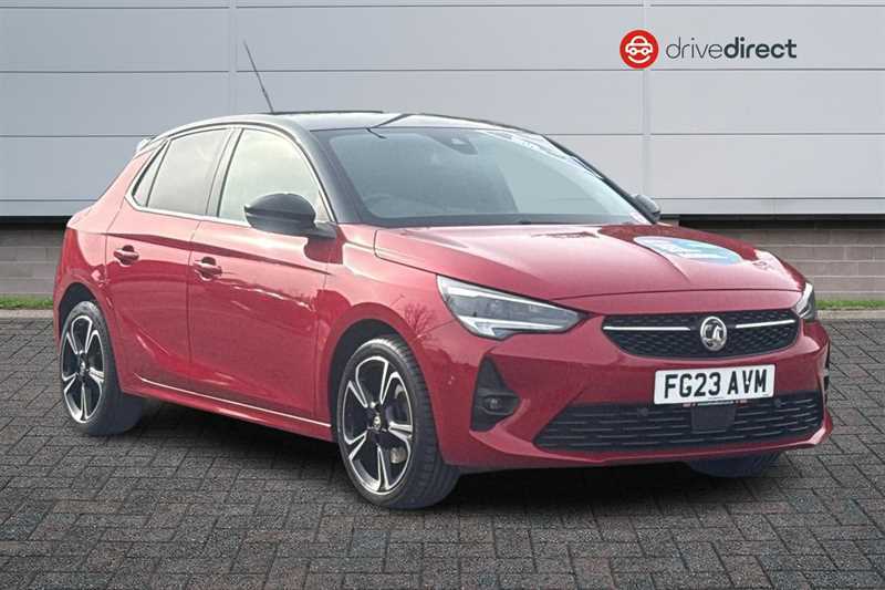 Vauxhall Corsa 1.2 Turbo Ultimate Hatchback Euro FG23AVM Red