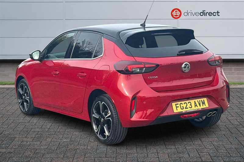 Vauxhall Corsa 1.2 Turbo Ultimate Hatchback Euro FG23AVM Red #5