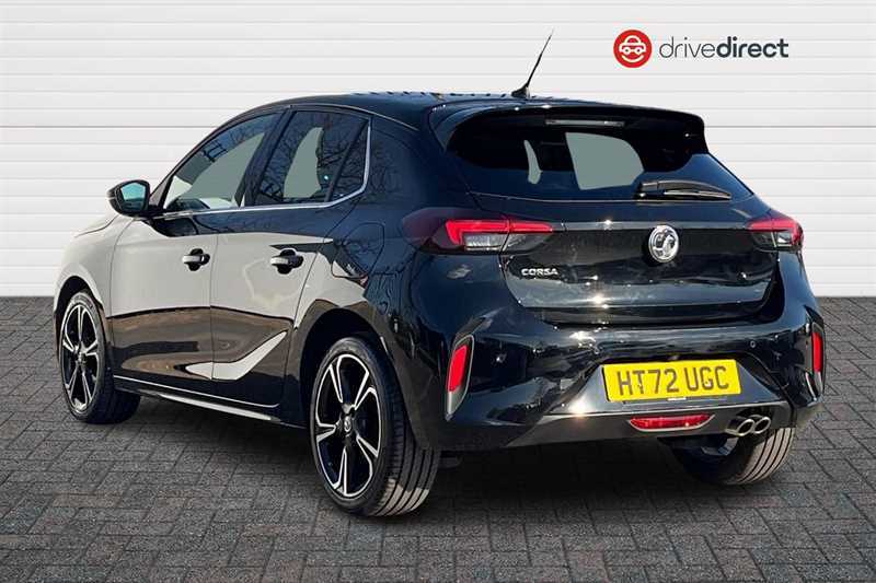Vauxhall Corsa 1.2 Turbo Ultimate Hatchback Euro HT72UGC Black #5
