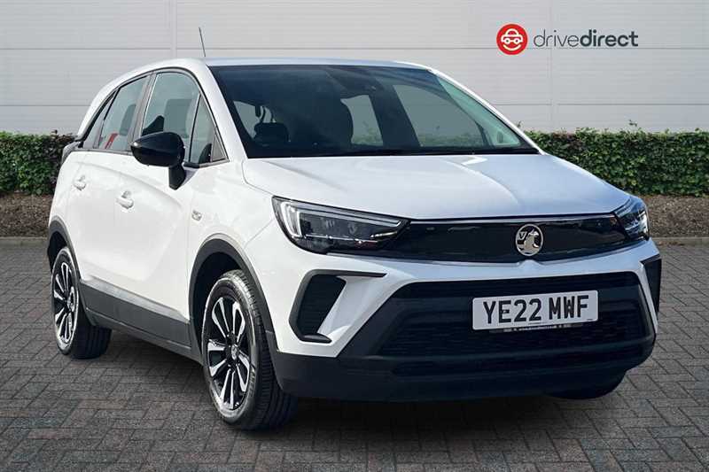 Vauxhall Crossland 1.2 Design Suv Euro 6 Ss 83 White