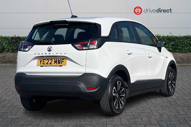 Vauxhall Crossland 1.2 Design Suv Euro 6 Ss 83 YE22MWF White #3