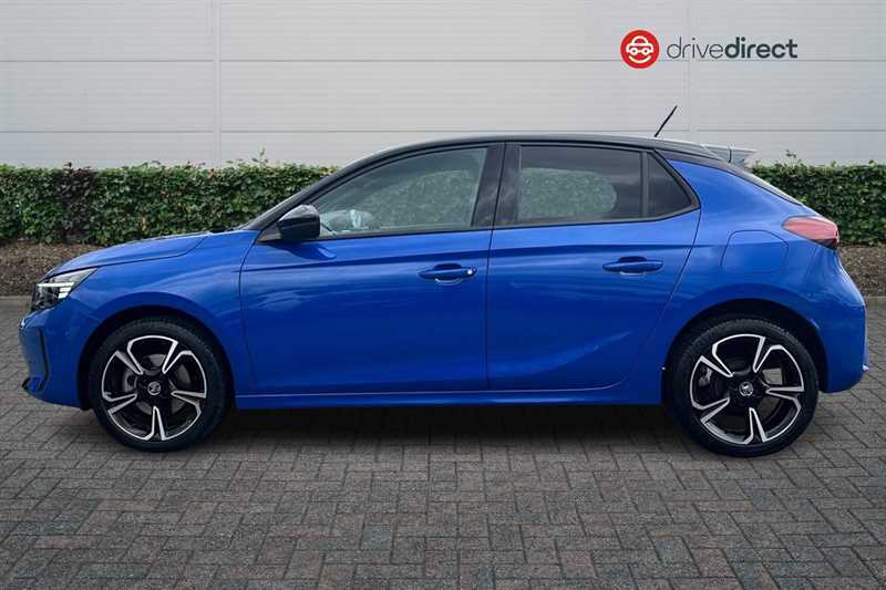 Vauxhall Corsa 1.2 Turbo Gs Hatchback Euro 6 S HV74UOU Blue #6