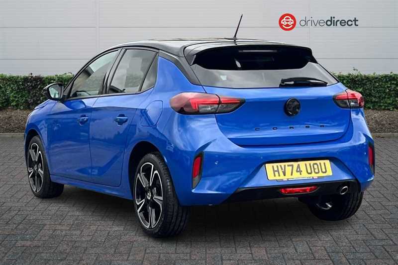 Vauxhall Corsa 1.2 Turbo Gs Hatchback Euro 6 S HV74UOU Blue #5