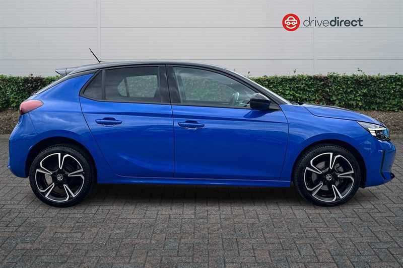 Vauxhall Corsa 1.2 Turbo Gs Hatchback Euro 6 S HV74UOU Blue #2