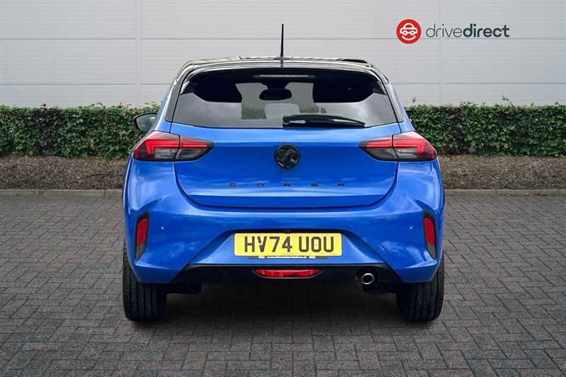 Vauxhall Corsa 1.2 Turbo Gs Hatchback Euro 6 S HV74UOU Blue #4